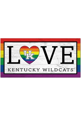 Kentucky Wildcats LGBTQ Love Sign