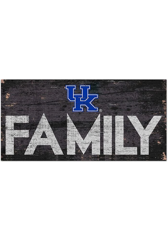 Kentucky Wildcats Family 6x12 Sign