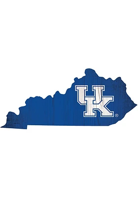 Kentucky Wildcats State Cutout Sign