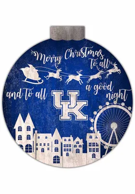 Kentucky Wildcats Christmas Village Sign