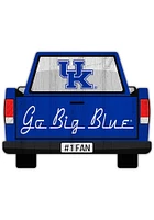 Kentucky Wildcats Truck Back Cutout Sign