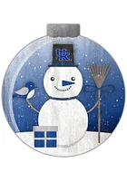 Kentucky Wildcats Snowglobe 12 Inch Sign