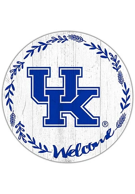 Kentucky Wildcats Welcome Circle Sign