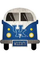 Kentucky Wildcats Team Bus Sign