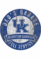 Kentucky Wildcats Dads Garage Sign - Blue