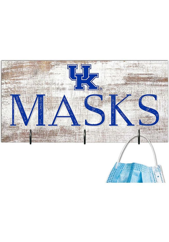 Kentucky Wildcats Mask Holder Sign