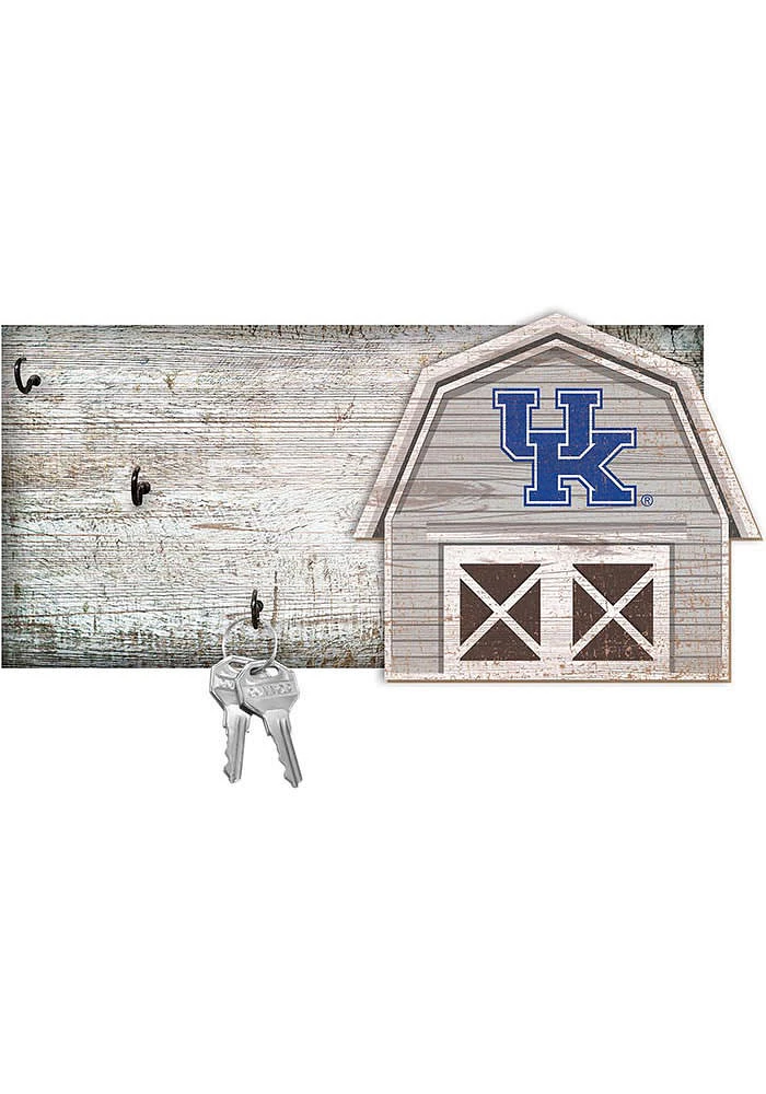 Kentucky Wildcats Team Barn Key Holder Sign