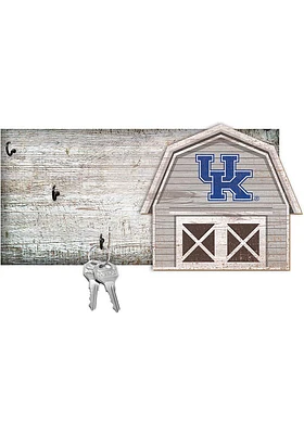 Kentucky Wildcats Team Barn Key Holder Sign