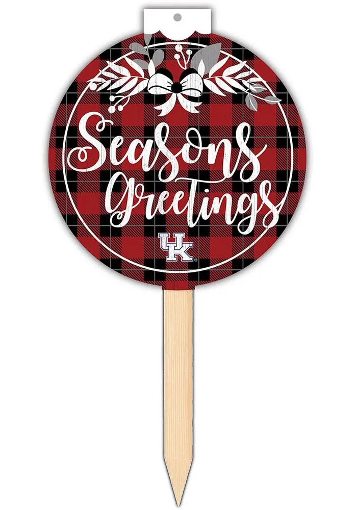 Kentucky Wildcats Seasons Greetings Sign