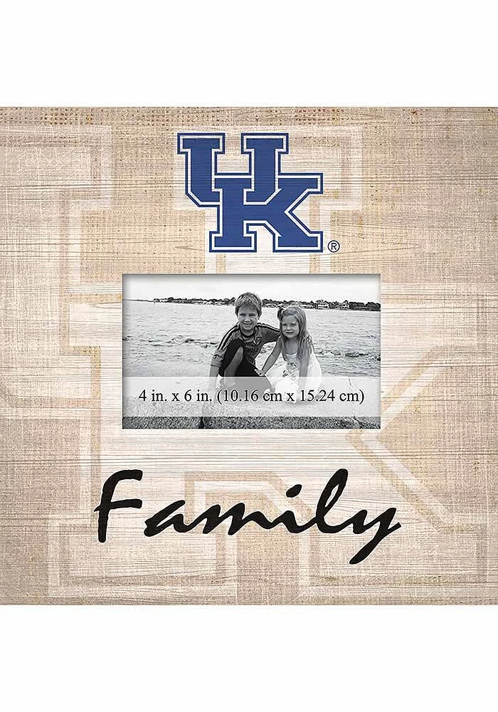 Kentucky Wildcats Family Picture Picture Frame - Blue