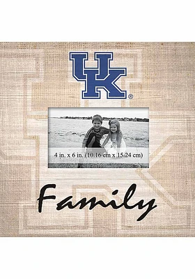 Kentucky Wildcats Family Picture Picture Frame - Blue