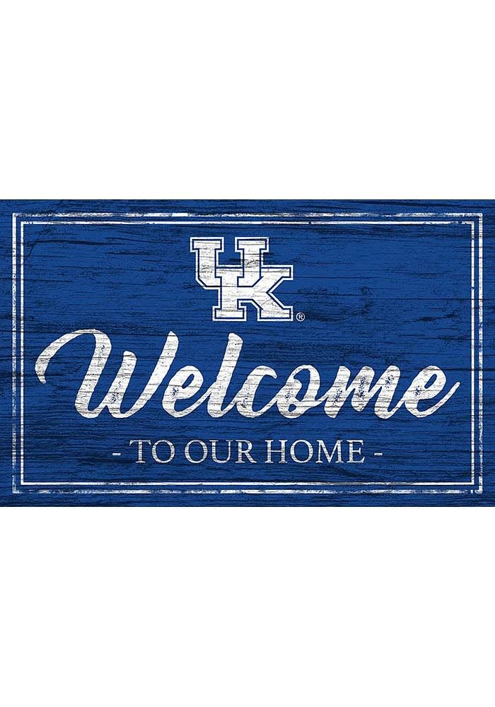 Kentucky Wildcats Team Welcome 11x19 Sign