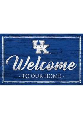 Kentucky Wildcats Team Welcome 11x19 Sign