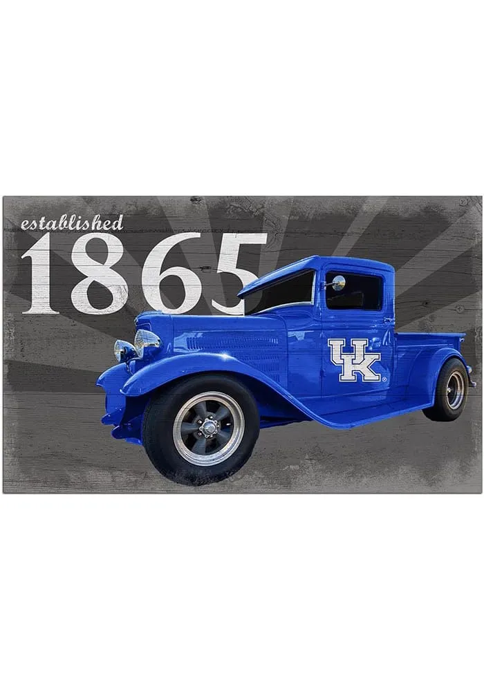 Kentucky Wildcats Established Truck Sign