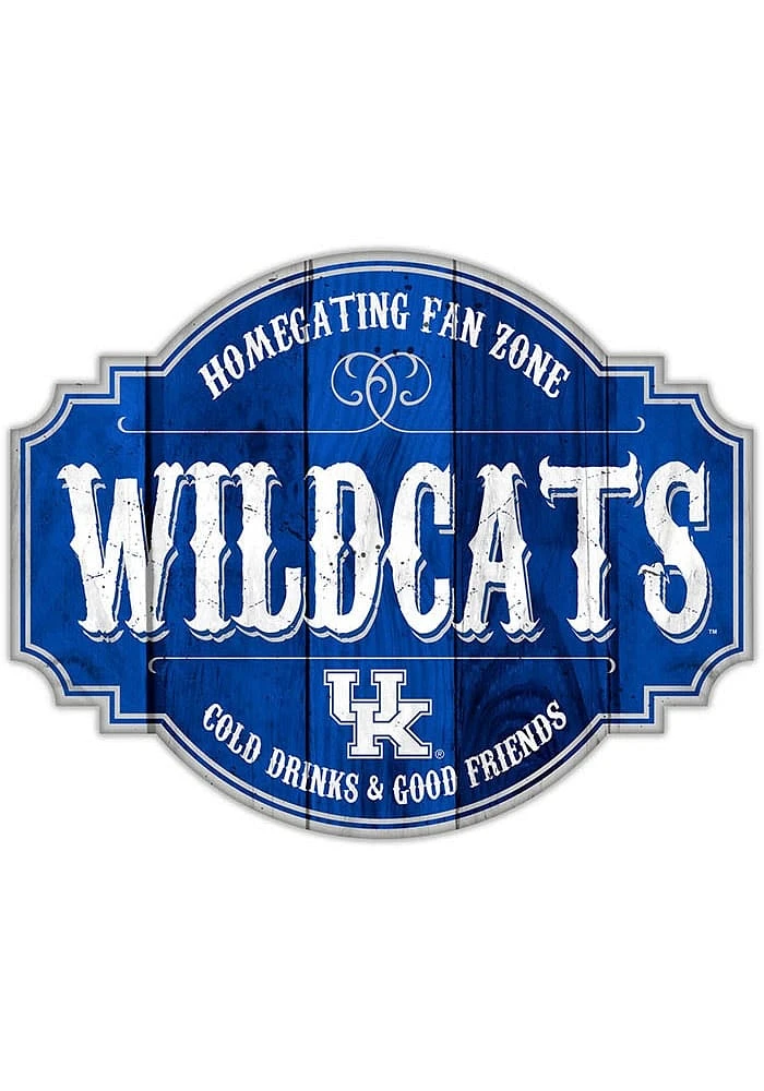 Kentucky Wildcats 24 Inch Homegating Tavern Sign - Blue