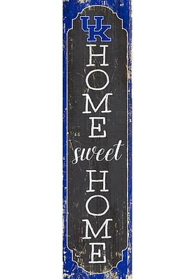 Kentucky Wildcats 48 Inch Home Sweet Home Leaner Sign - Blue