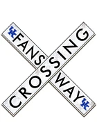 Kentucky Wildcats 48 Inch Fans Way Crossing Wall Art