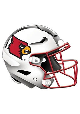 Louisville Cardinals 24in Helmet Cutout Sign - Red