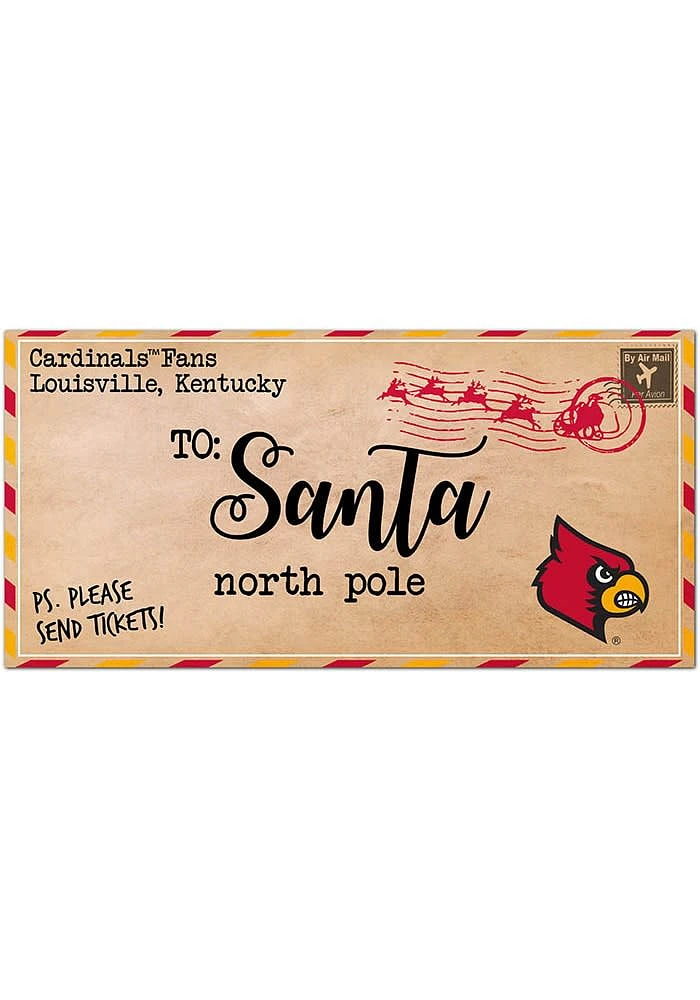 Louisville Cardinals To Santa Decor