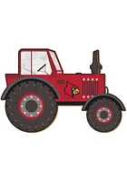 Louisville Cardinals Tractor Cutout Sign - Red