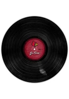 Louisville Cardinals 12 Inch Vinyl Circle Sign - Red