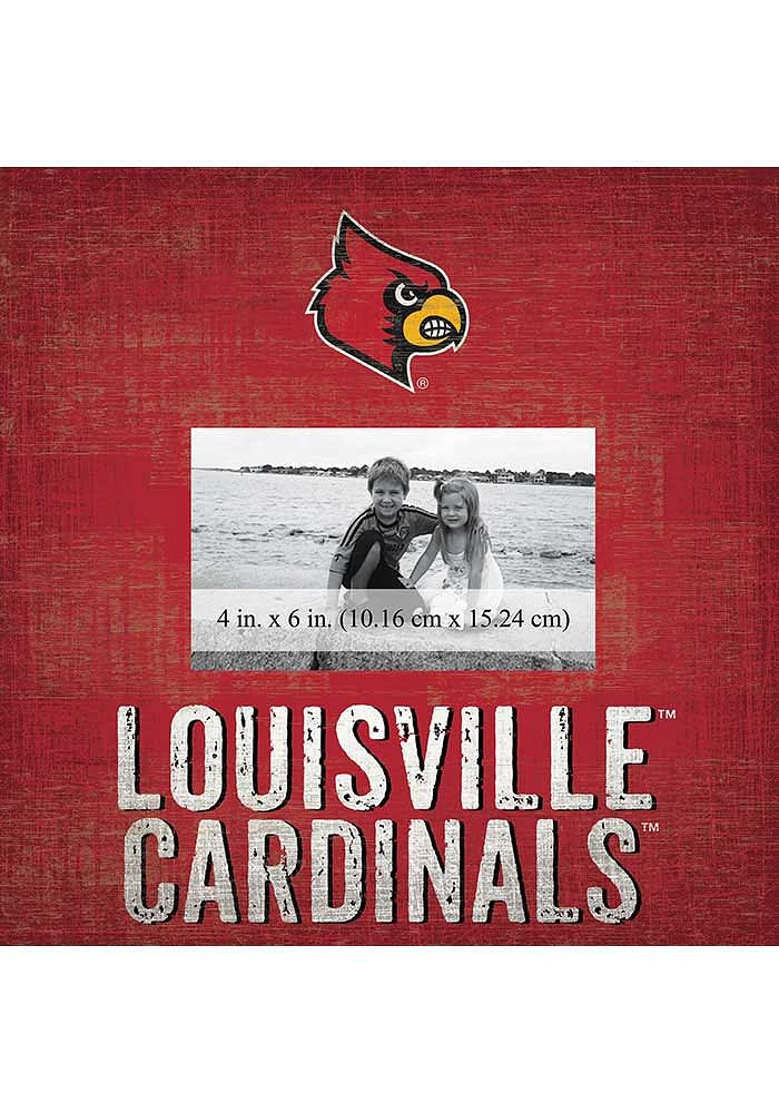 Louisville Cardinals Team 10x10 Picture Frame