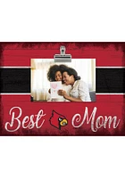 Louisville Cardinals Best Mom Clip Picture Frame - Red
