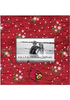 Louisville Cardinals Floral Picture Frame - Red