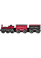 Louisville Cardinals Train Cutout Sign - Red