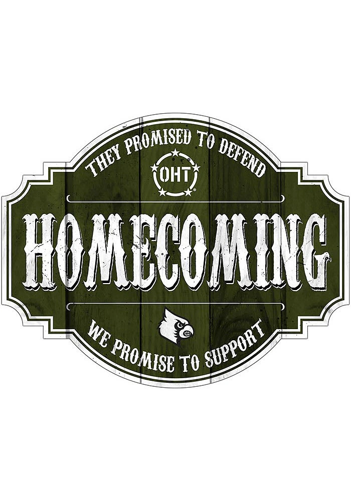 Louisville Cardinals OHT 24in Homecoming Tavern Sign - Red