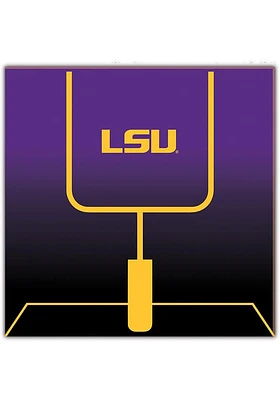 LSU Tigers Goal Gradient Sign - Purple