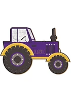 LSU Tigers Tractor Cutout Sign - Purple