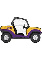 LSU Tigers ATV Cutout Sign - Purple