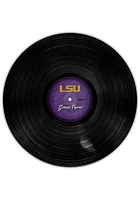 LSU Tigers 12 Inch Vinyl Circle Sign - Purple