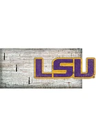 LSU Tigers Key Holder Sign - Purple