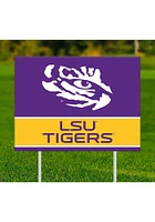 LSU Tigers Team Yard Sign - Purple