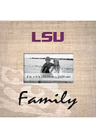 LSU Tigers Family Picture Picture Frame - Purple