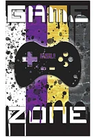 LSU Tigers Grunge Game Zone Sign - Purple