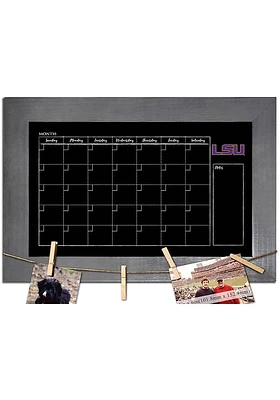 LSU Tigers Monthly Chalkboard Picture Frame - Purple