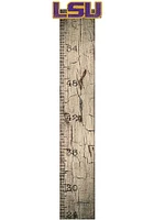 LSU Tigers Growth Chart Sign - Purple