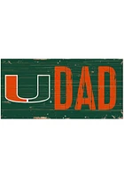 Miami Hurricanes DAD Sign - Orange