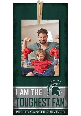 Michigan State Spartans The Toughest Fan Sign - Green