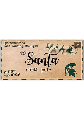 Michigan State Spartans To Santa Decor