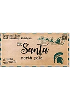 Michigan State Spartans To Santa Decor