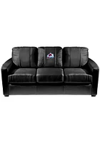 Colorado Avalanche Faux Leather Sofa - Black