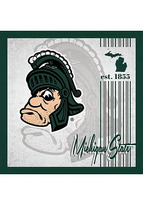Michigan State Spartans Album Sign - Green