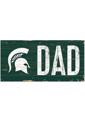 Michigan State Spartans DAD Sign - Green