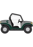 Michigan State Spartans ATV Cutout Sign - Green