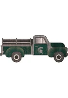 Michigan State Spartans 15 Inch Truck Sign - Green
