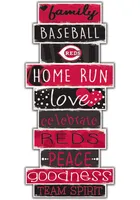 Cincinnati Reds Celebrations Stack 24 Inch Sign